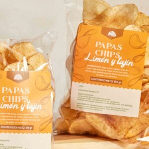 Papas chips limón y tajín